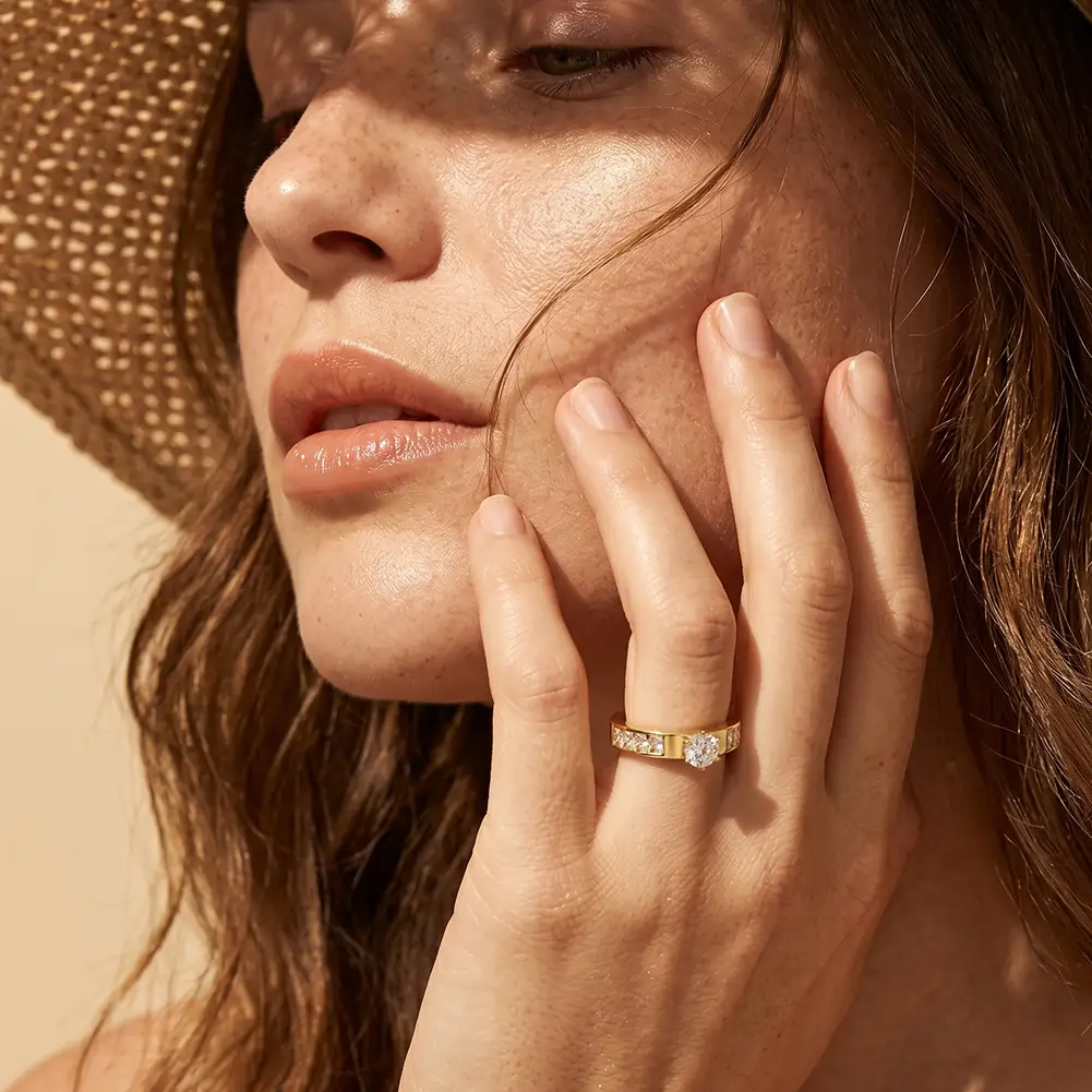 Inele Statement - Inel Statement Royale Auriu