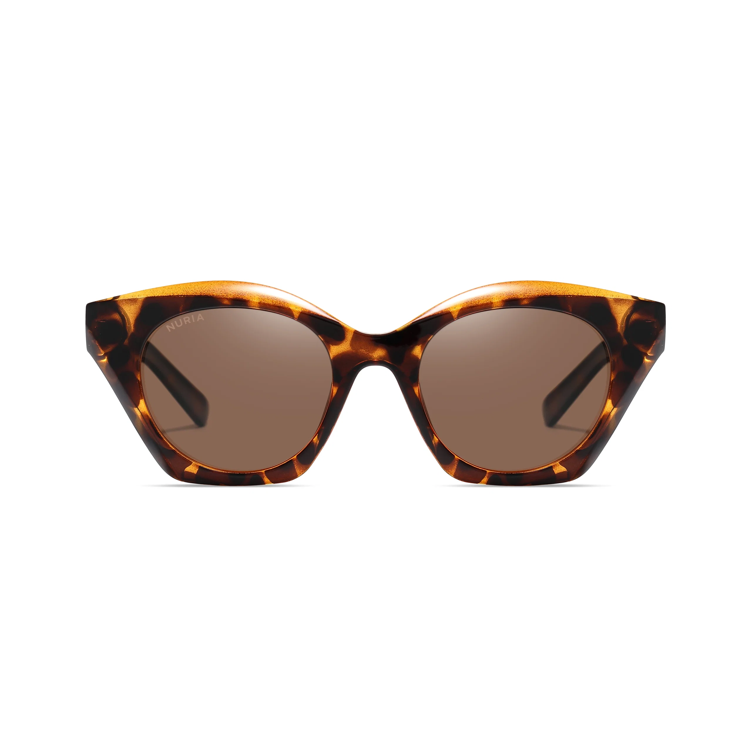 Ochelari de Soare - Ochelari de Soare NURIA cu Ramă Cat-Eye Eclipse Elegance Brown Tortoise