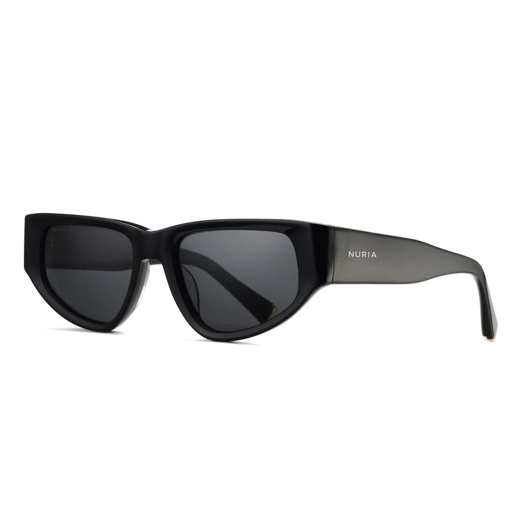 Ochelari Femei - Ochelari de Soare NURIA cu Ramă Cat-Eye Feline Ore Black