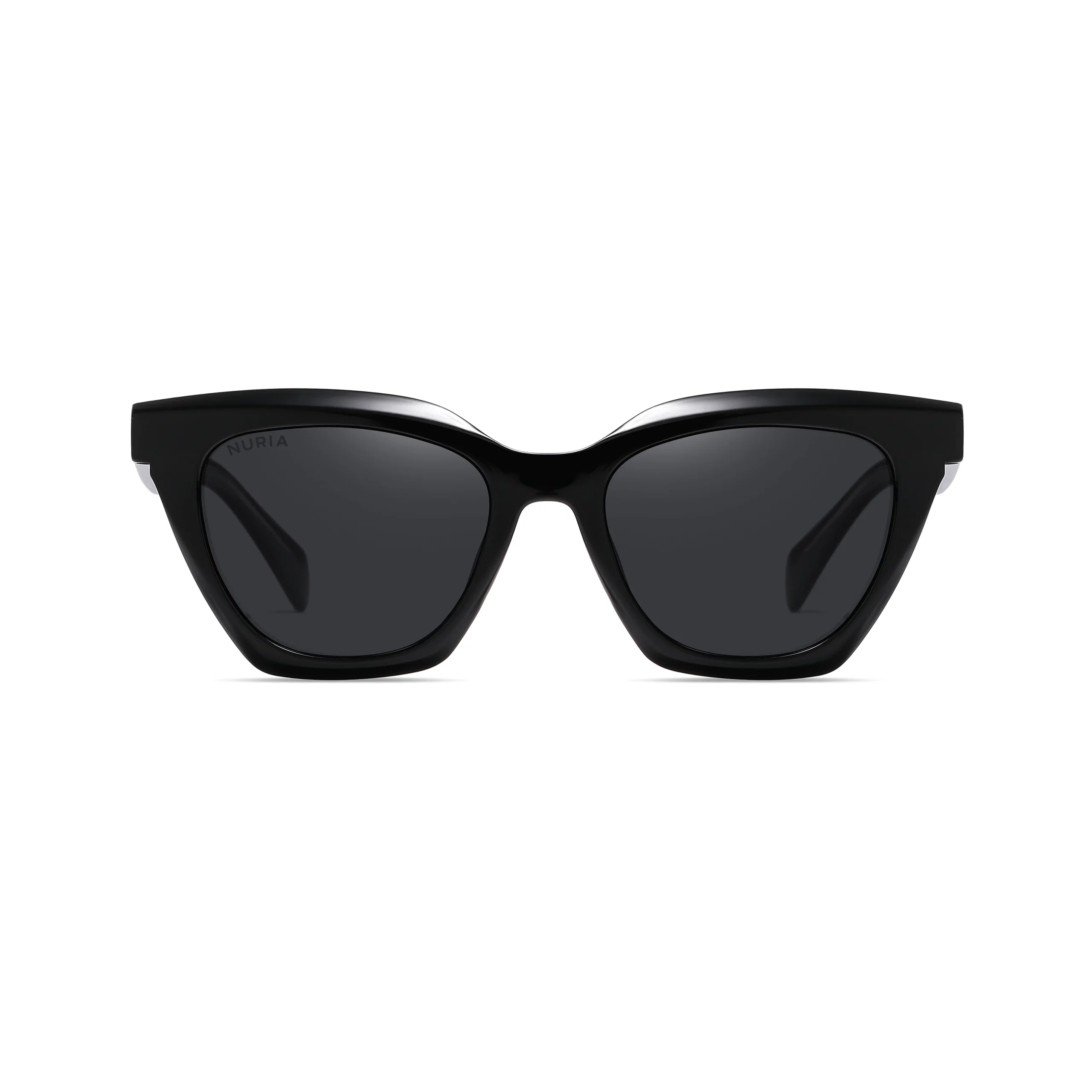 Ochelari de Soare - Ochelari de Soare NURIA cu Ramă Cat-Eye Nocturnal Grace Black