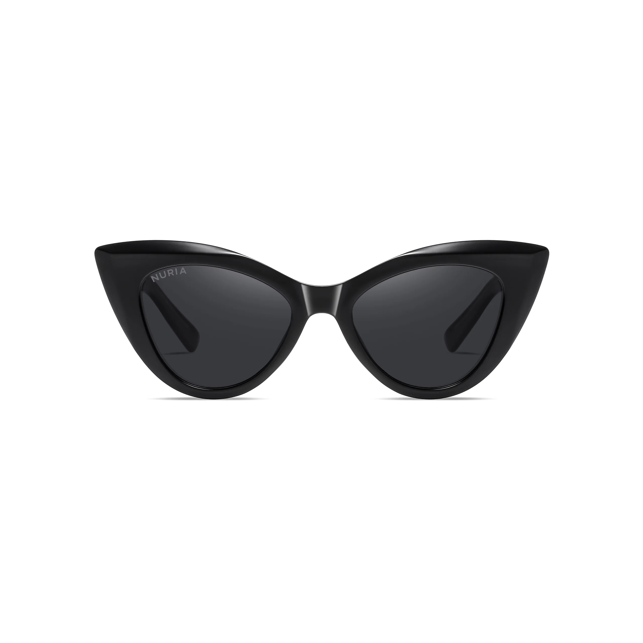 Ochelari de Soare - Ochelari de Soare NURIA cu Ramă Cat-Eye Twilight Allure Black