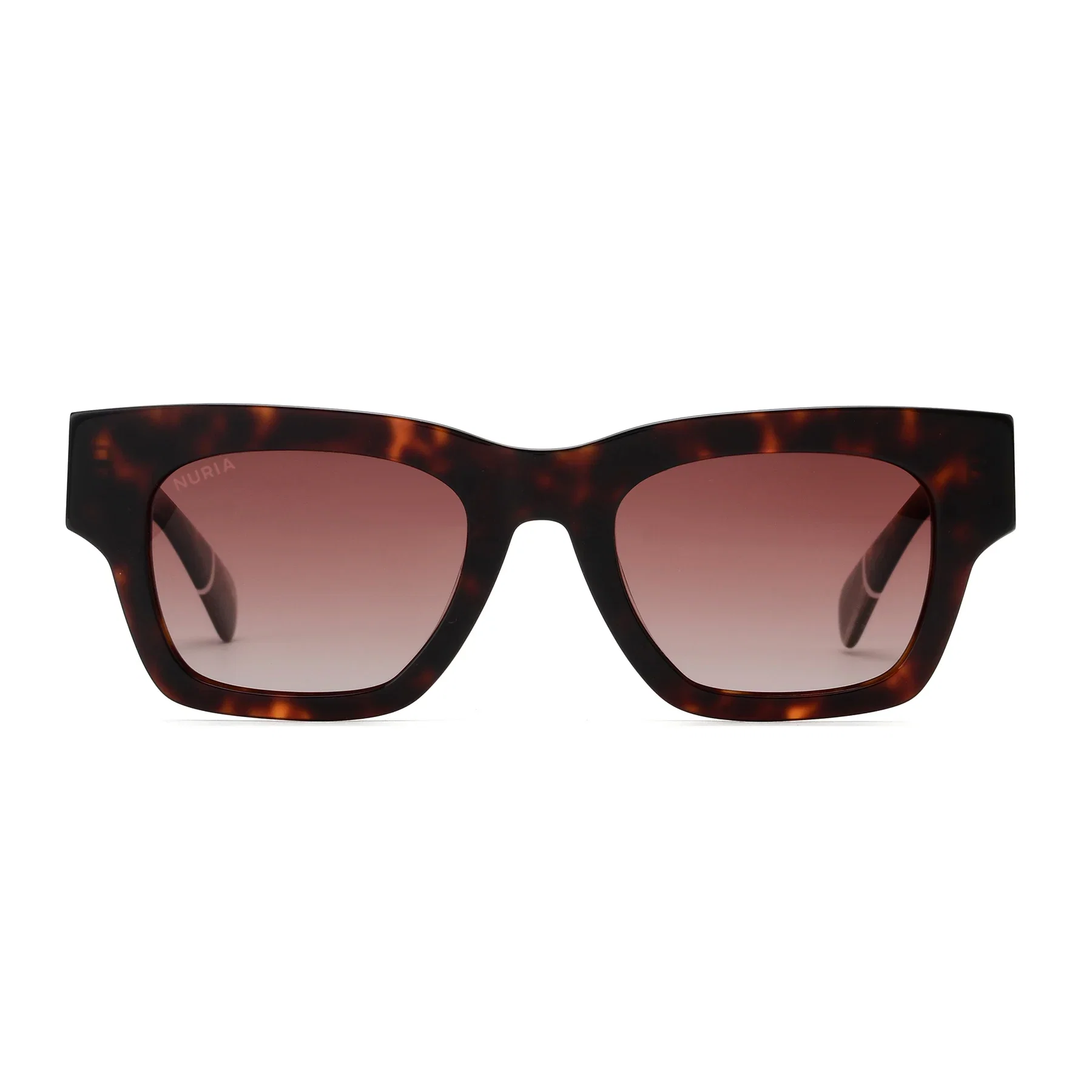 Ochelari Femei - Ochelari de Soare NURIA cu Ramă Pătrată Bramble Vault Cognac Tortoise