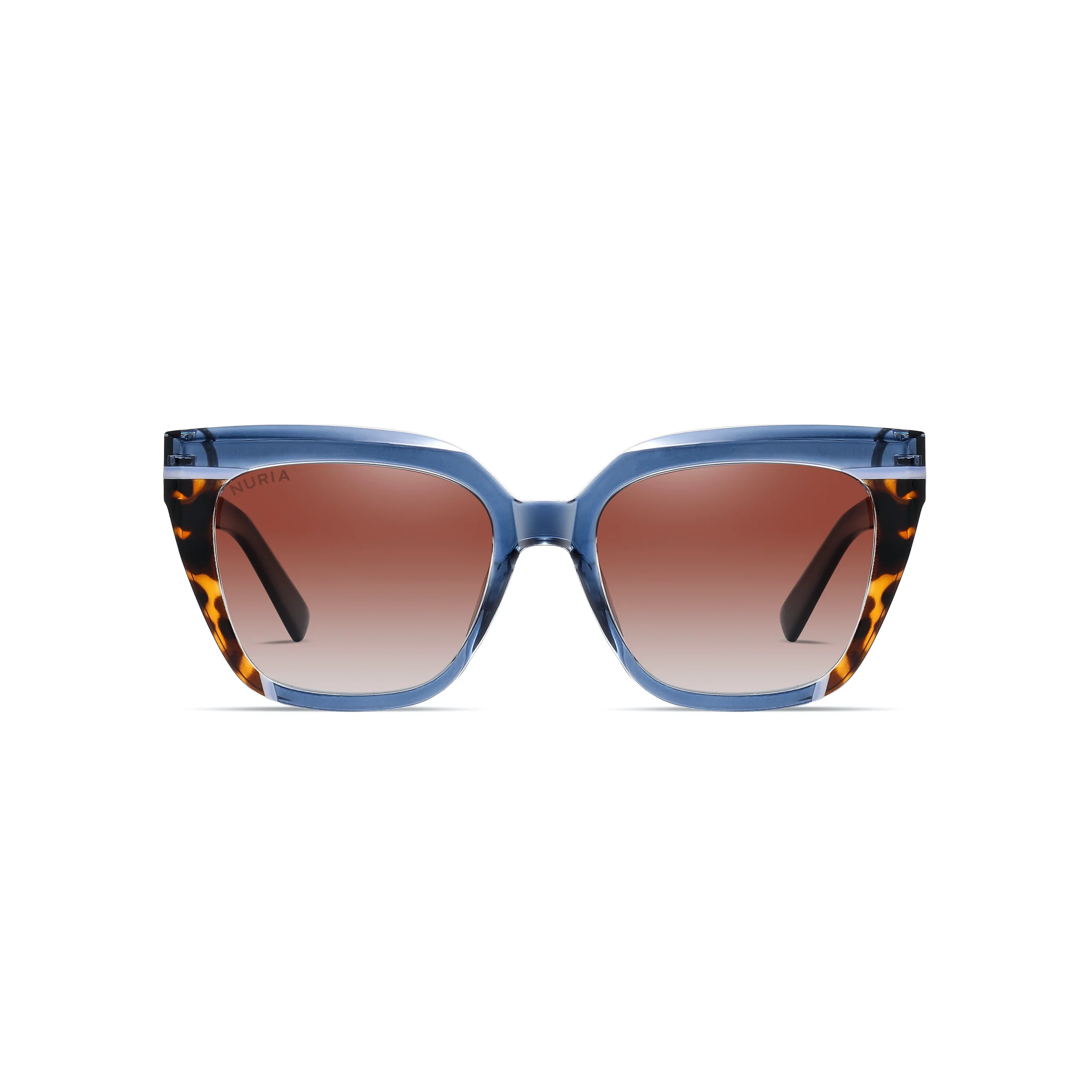 Ochelari Femei - Ochelari de Soare NURIA cu Ramă Pătrată Stellar Edge Blue Tortoise