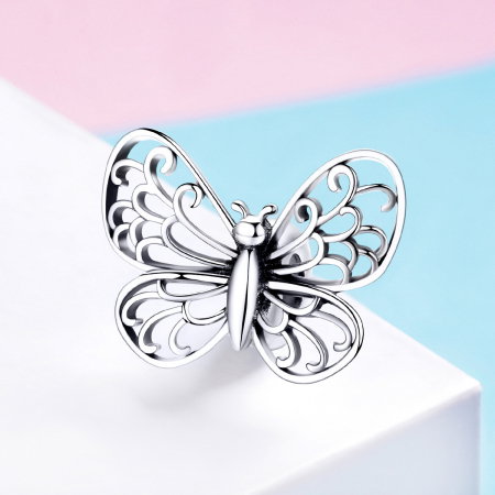 Talismane - Talisman din argint Butterfly