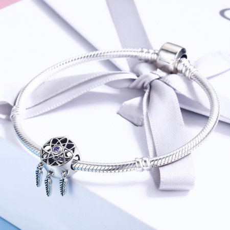 Talismane - Talisman din argint Dream Catcher