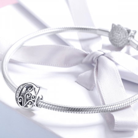 Talismane - Talisman din argint Fairytale Litera C