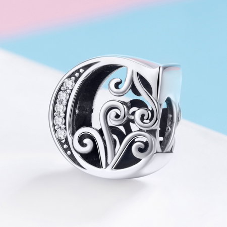 Talismane - Talisman din argint Fairytale Litera C