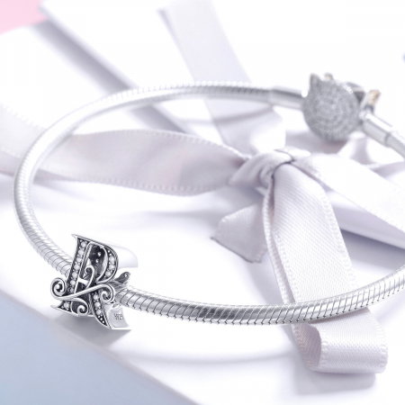 Talismane - Talisman din argint Fairytale Litera R