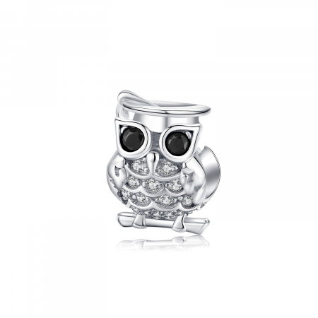 Talismane - Talisman din argint Owl of Athena