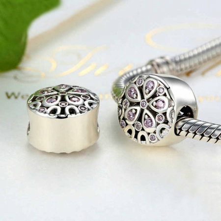 Talismane - Talisman din argint Pink Lotus