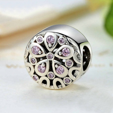 Talismane - Talisman din argint Pink Lotus