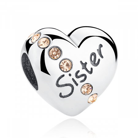 Talismane - Talisman din argint Sister Heart