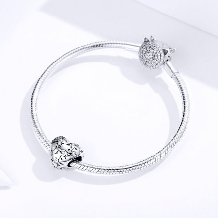 Talismane - Talisman din argint Spring Heart