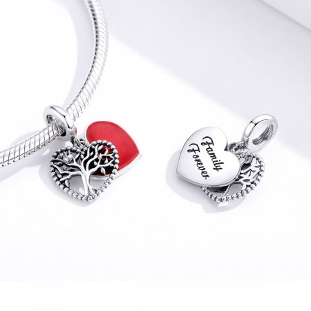 Talismane - Talisman din argint Tree of Heart