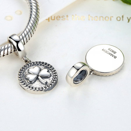 Talismane - Talisman din argint White Clover