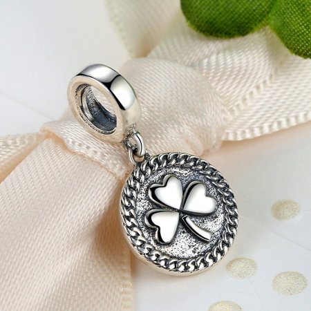 Talismane - Talisman din argint White Clover