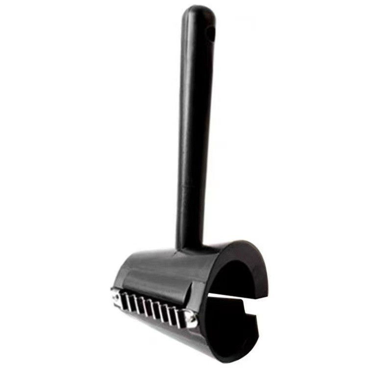 Accesoriu pentru taiat in forma de spirala, multifunctional pentru legume, cutit pentru spirale, 16x5.5 cm, negru [10]