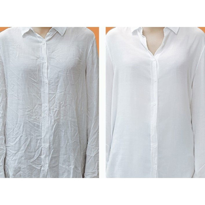 Aparat de calcat vertical portabil cu abur, putere 1000w, rezervor de 100 ml, priza, functie anti calcar si auto curatare, pliabil, 15x17x7.5 cm, alb [12]