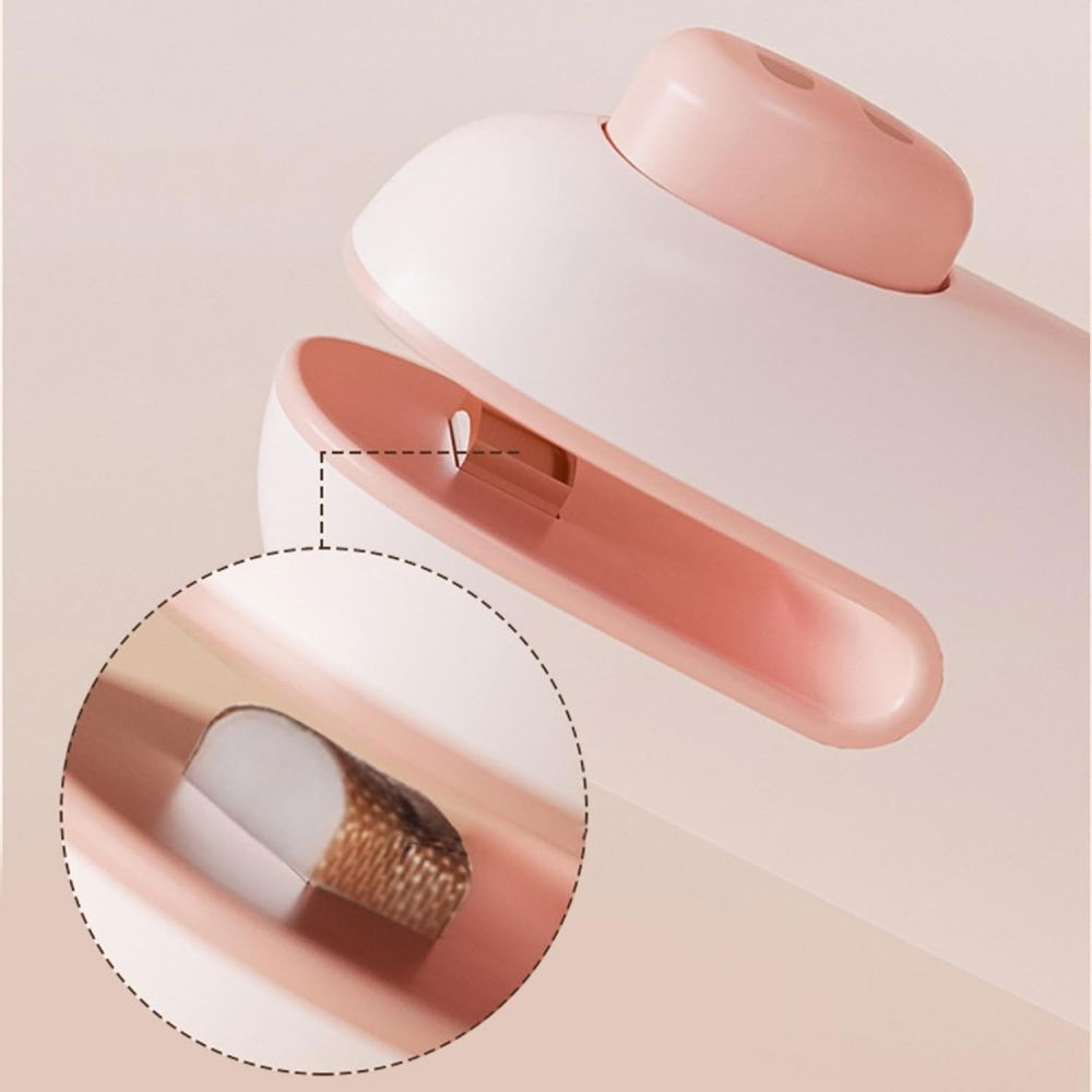 Aparat de sigilat ambalaje, incarcare usb tip c, 400 mah, 10.2 x 3.7 x 4.3 cm, model porc, roz [3]