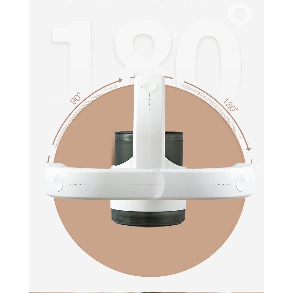 Aparat pentru curatat scame, par si praf, cu led, pentru diferite tipuri de material, cu lame din otel inoxidabil, compartiment de depozitare, maner reglabil, 11x10.5x8.7 cm, alb [9]