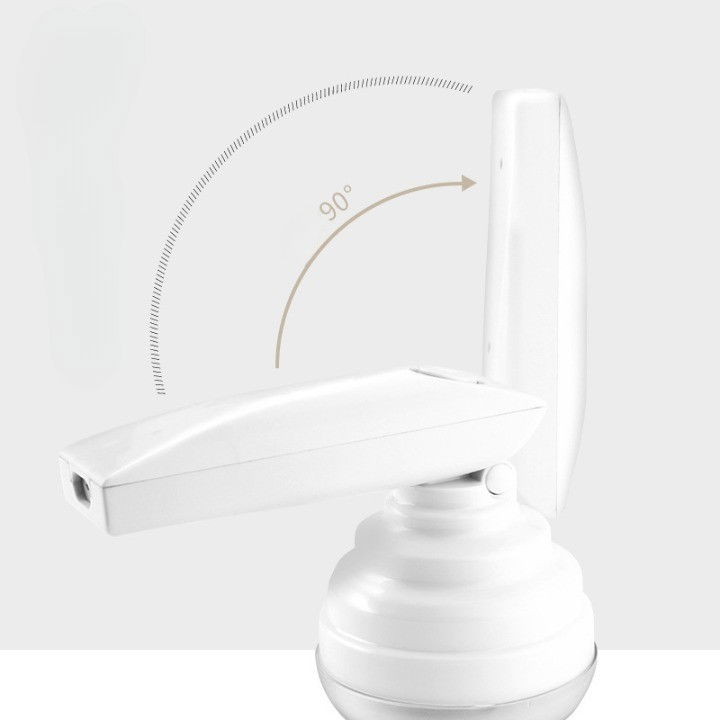 Aparat pentru curatat scame, par si praf, trimmer pentru diferite tipuri de material, cu lame din otel inoxidabil, maner flexibil, incarcare prin usb, 13x8 cm, alb [5]