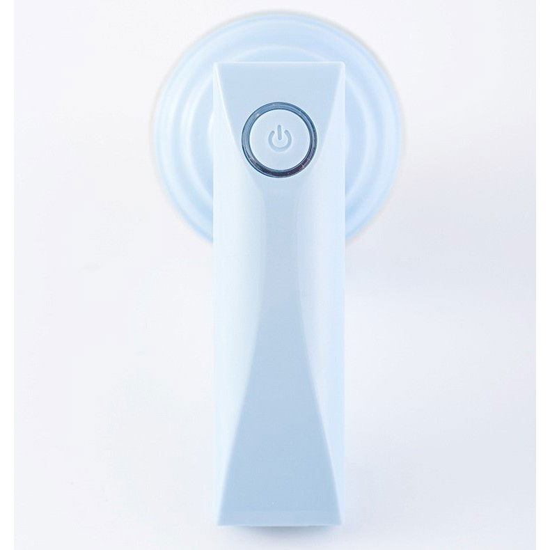 Aparat pentru curatat scame, par si praf, trimmer pentru diferite tipuri de material, cu lame din otel inoxidabil, maner flexibil, incarcare prin usb, 13x8 cm, albastru [9]