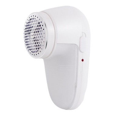 Aparat scame si par haine, electric, usb inclus, periuta curatare, pentru diferite tesaturi, 13 x 6.8 x 5.8 cm, alb [5]