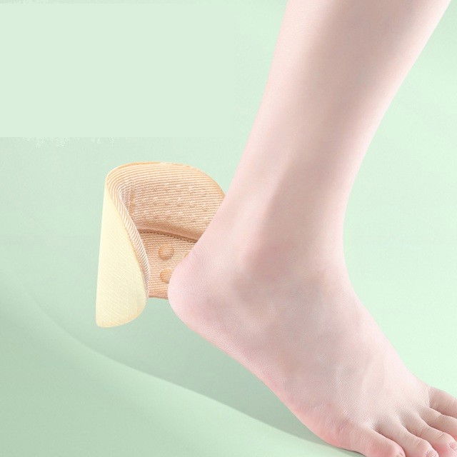 Branturi pentru incaltaminte, din spuma, universal, protectie calcai, reglare numar, 6 mm grosime, adeziv, bej [4]