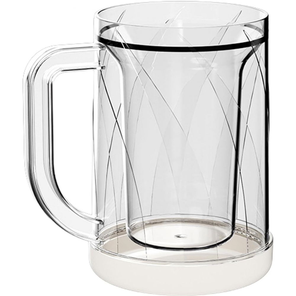 Cana frigorifica cu gheata, 14.2 x 10.4 x 14.7 cm, plastic, 800 ml, transparent [7]