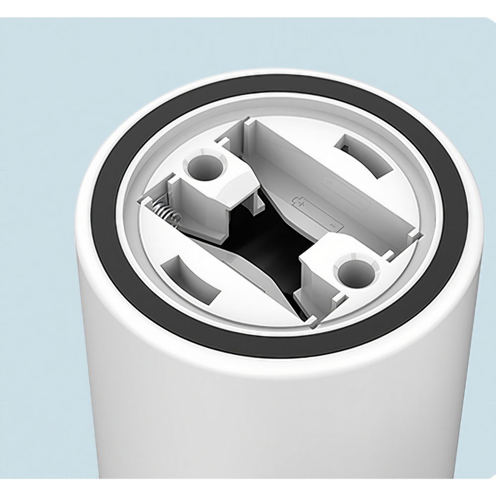 Cana portabila cu mixer incorporat, pe baterii, 380 ml, alb [2]