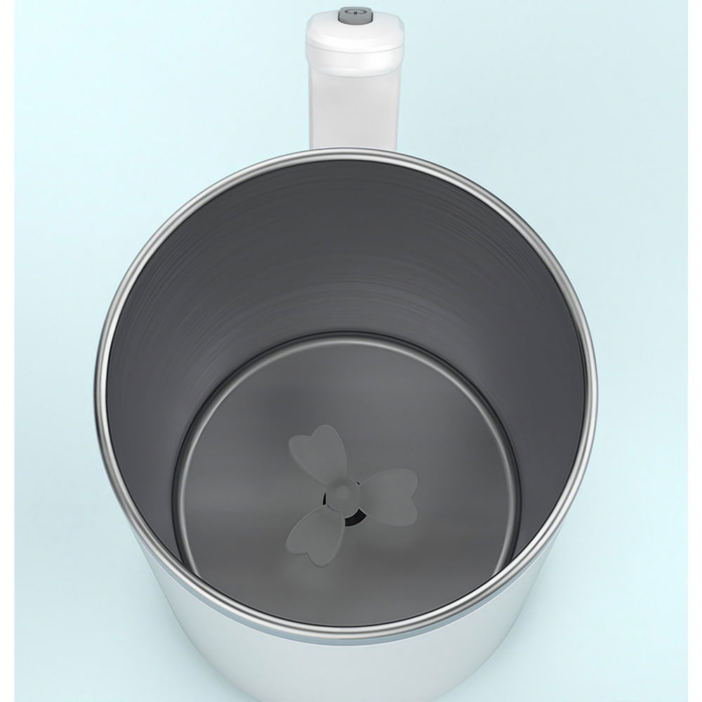 Cana portabila cu mixer incorporat, pe baterii, 380 ml, alb [3]