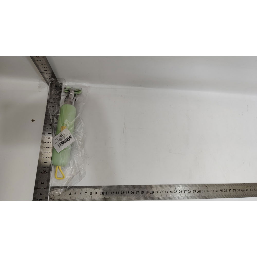 Clema pentru boluri, anti-alunecare, din silicon, de uz casnic, rezistent la temperaturi inalte, model animat, maner si cleste inox, 12.5x3.6 cm, verde [3]