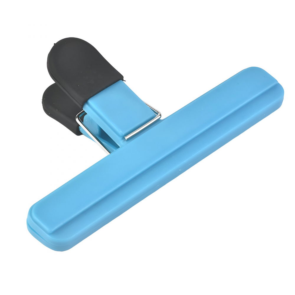 Cleste multifunctional pentru sigilarea pungilor, din plastic, mentine alimentele proaspete, 15x7.5 cm, albastru [1]