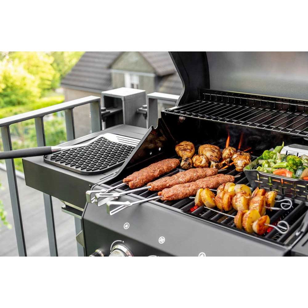 Covoras din silicon pentru scurgere vase, uz casnic, rezistent la temperaturi ridicate, izolator, 30x24 cm, negru [7]