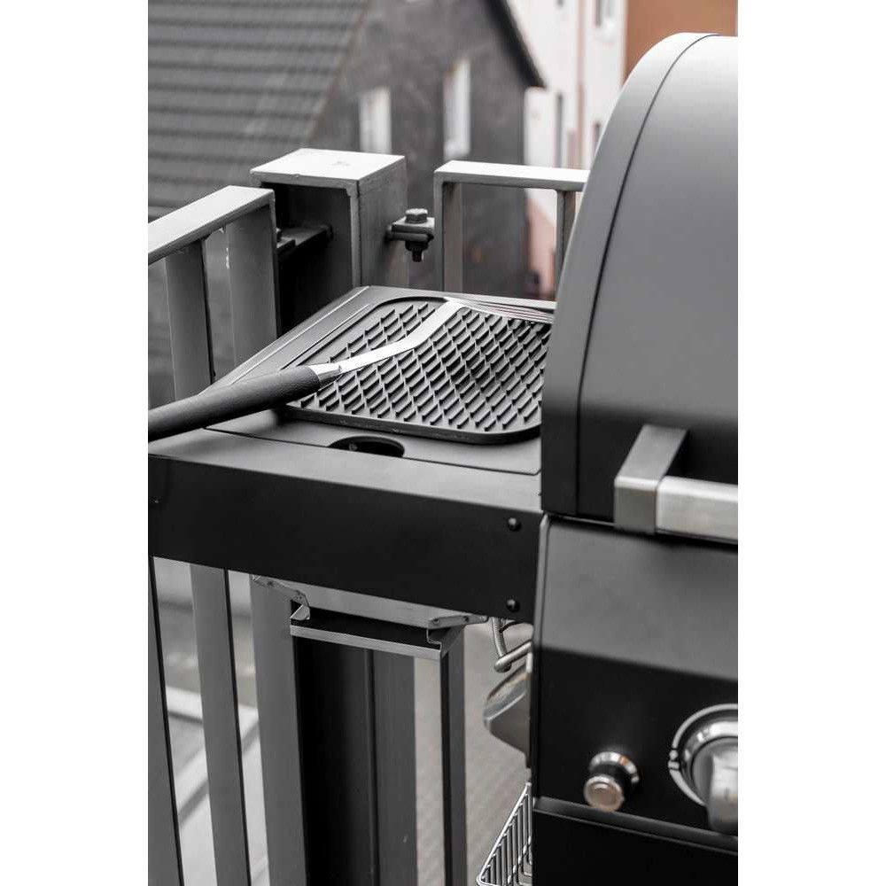 Covoras din silicon pentru scurgere vase, uz casnic, rezistent la temperaturi ridicate, izolator, 30x24 cm, negru [3]