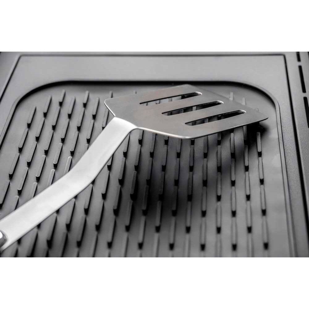 Covoras din silicon pentru scurgere vase, uz casnic, rezistent la temperaturi ridicate, izolator, 30x24 cm, negru [4]