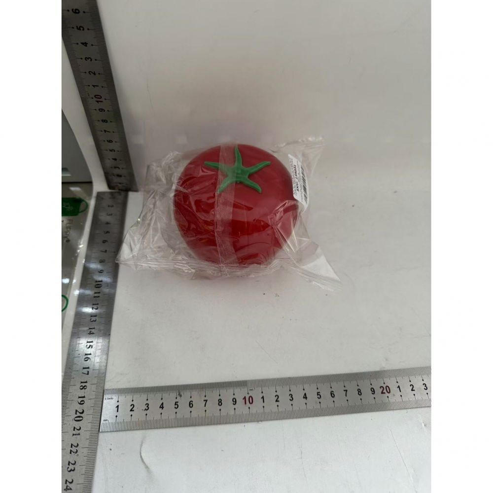 Cutie de depozitare si pastrare a alimentelor, plastic, model rosie, 10x10x8.5 cm, rosie [2]