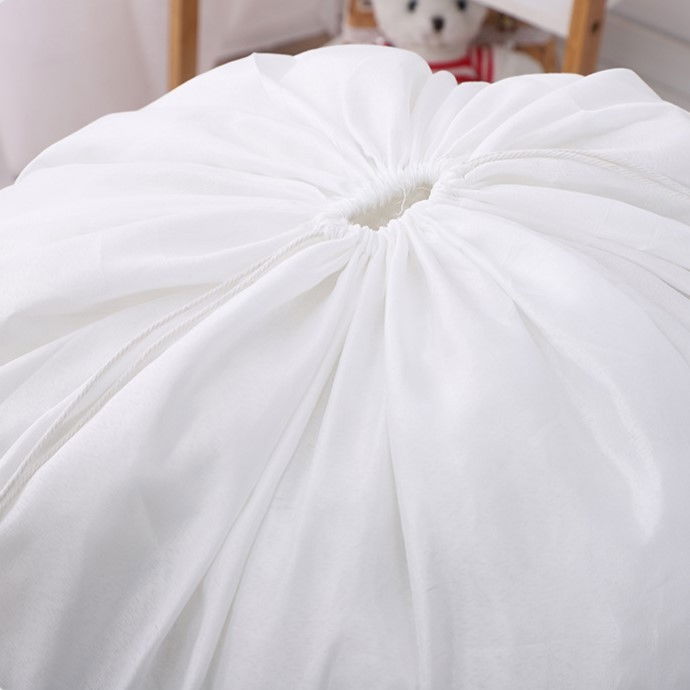 Cutie de depozitare tip cos, impermeabila, cu snur, capacitate 100 l, cu manere, 50x50x40cm, model ananas, galben [5]