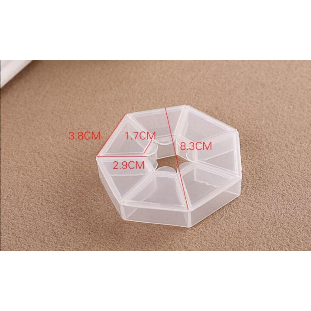 Cutie separator medicamente cu zilele saptamanii, plastic, 7 compartimente, mov [4]