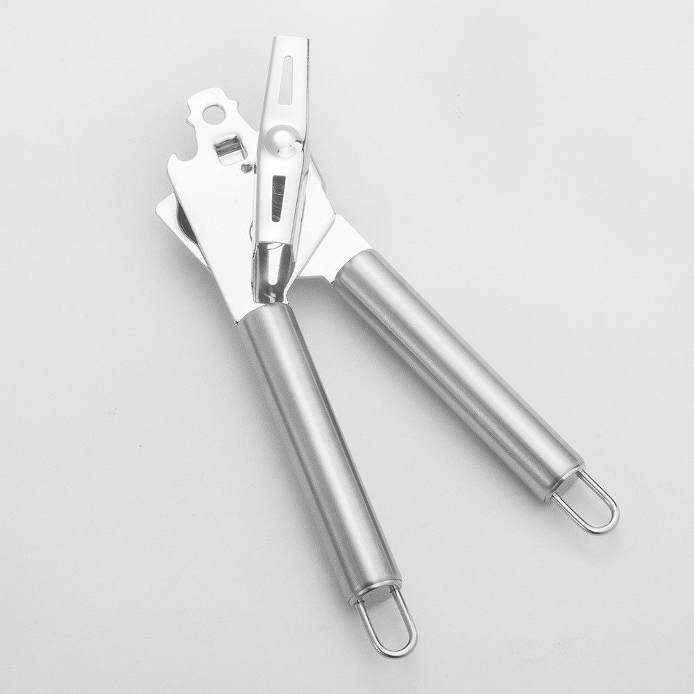 Deschizator conserve  material inox, ergonomic, gri [6]