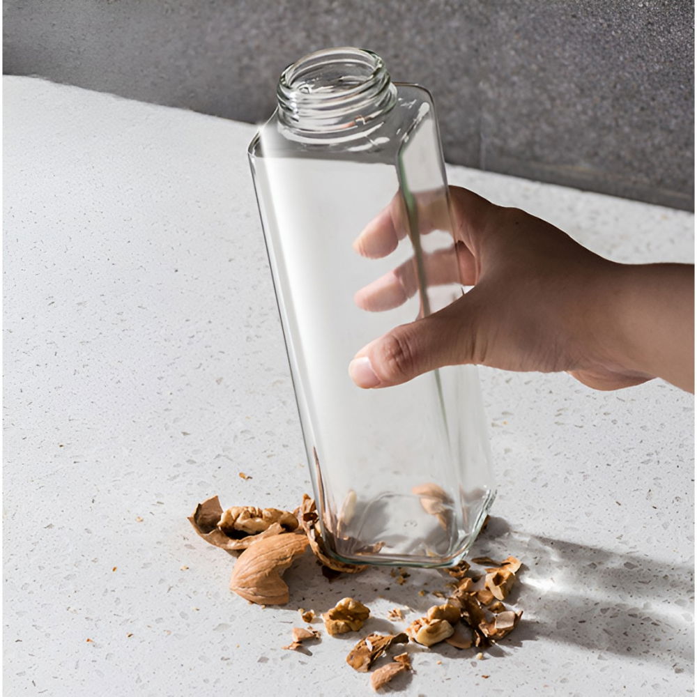 Dispenser pentru ulei, deschidere si inchidere automata a rezervorul, cu inductie gravitationala, 500 ml, 29.5x6x6 cm, alb [5]