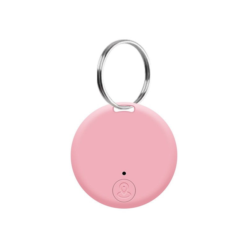 Dispozitiv anti pierdere inteligent, conexiune bluetooth, dispozitiv anti pierdere pentru accesorii, baterie si manual de utilizare incluse 38 x 38 x 7 mm, roz [2]