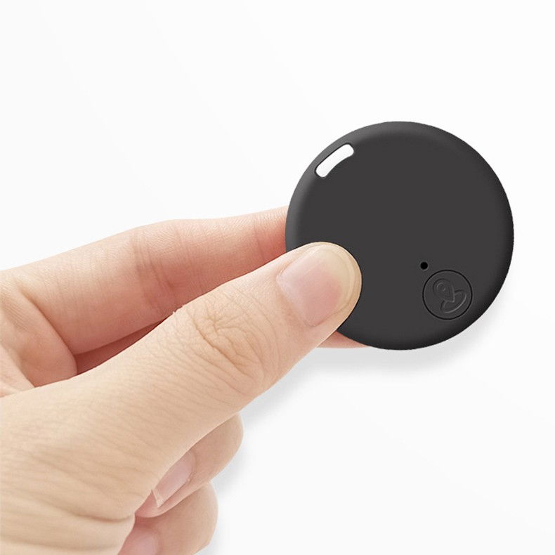 Dispozitiv anti pierdere inteligent, conexiune bluetooth, dispozitiv anti pierdere pentru accesorii, baterie si manual de utilizare incluse 38 x 38 x 7 mm, negru [2]