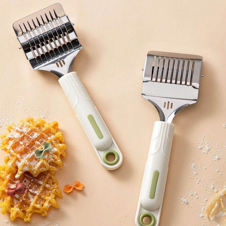 Dispozitiv de taiat taietei, din plastic cu inox razatoare, curatator de legume-fructe, maner anti alunecare, 22 x 6.5 cm alb [4]