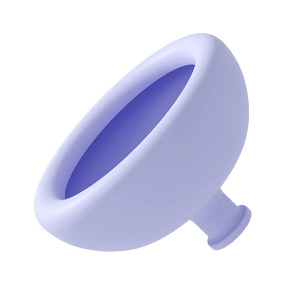 Dispozitiv terapeutic sputa, cupa pentru terapie toracica, dispozitiv de eructare, pentru adulti si copii, 10 x 6.5 cm, din silicon, mov [4]