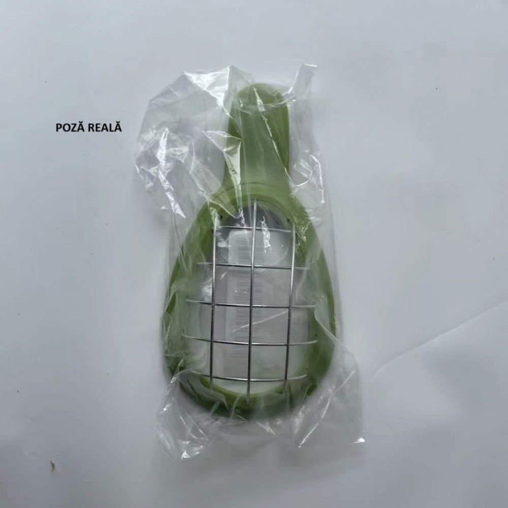 Feliator de avocado, pentru taierea in cubulete, multifunctional, pentru bucatarie, otel inoxidabil, abs, 16x8x5 cm, verde [7]