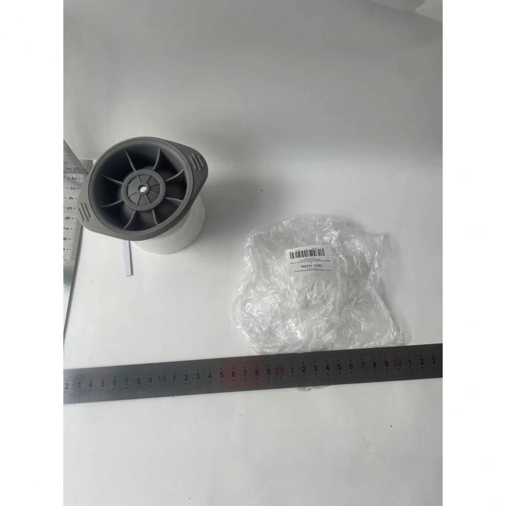 Forma cub de gheata, rotund, polipropilena/silicon, 11x7.5x7.8 cm, gri [6]