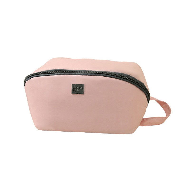 Geanta de depozitare 3 in 1, portabila, pentru lenjerie, sutiene si sosete, multi-functionala, pentru bagaj, calatorii si afaceri, 23 x 13 x 13, roz [7]