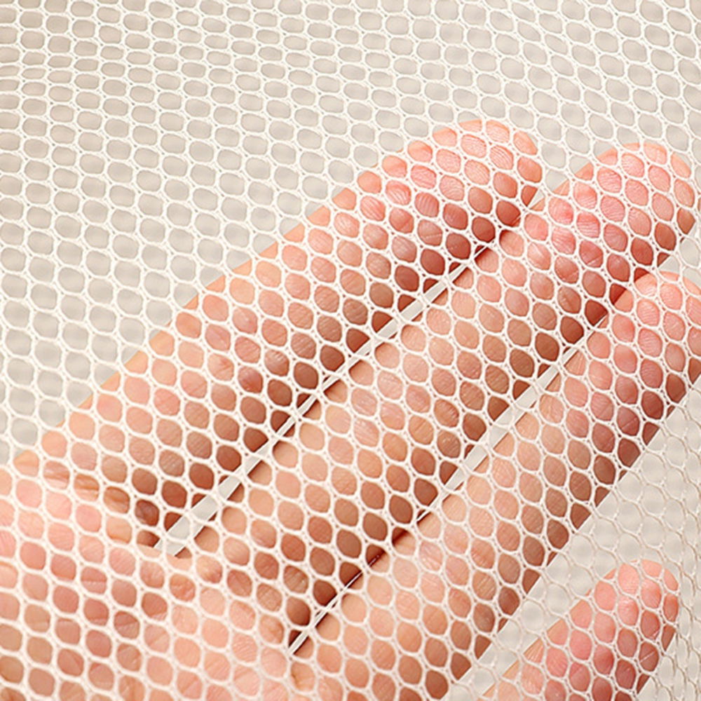 Geanta de depozitare, tip saculet, de agatat, multifunctionala, din plasa, 40 x 10 x 44 cm, negru [5]