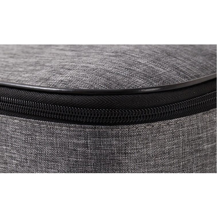 Geanta  pentru depozitare acte si documente, facturi, carduri, cu cod de securitate, 2 compartimente, impermeabila, 37 x 10.5 x 27 cm, gri [9]